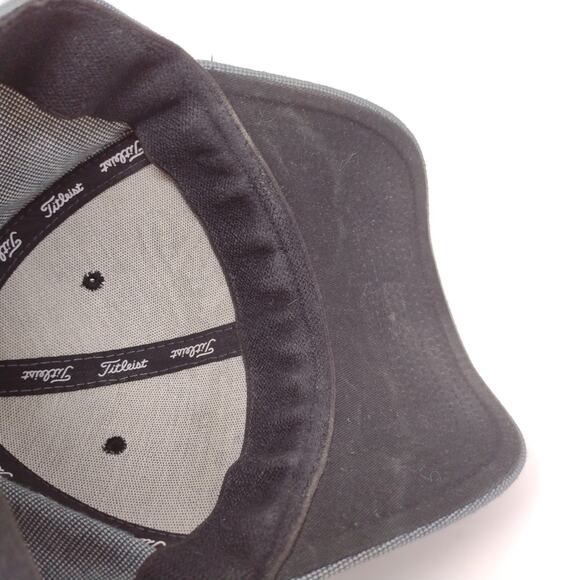 Titleist Golf Hat Size S/M Gray Embroidered Spell Out Logo Polyester - Picture 10 of 12
